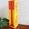 Daozongmen Tubo de Mesa Inferior 100 Bolsas de Papel 35X9X9Cm Bolsas de Papel Largas Rectas Precio de Mayoreo Tubos en Varios Estilos