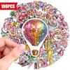 Compra direta transfronteiriça: 100 peças de adesivos decorativos temáticos de discoteca, brilhantes - criativos, únicos e à prova d'água