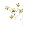 Rama seca de red dead mariposa rama seca planta de simulación flor de simulación boda proyecto de paisaje para el hogar decoración suave fotografía