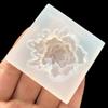 Molde de pegamento de gota de espejo flor pequeña diy molde de tocado vintage flor de horquilla antigua accesorios de flor de rosa molde decorativo