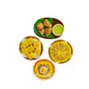 Pegatinas creativas para refrigerador gourmet, pegatinas magnéticas para refrigerador de comida de moda, pasteles, arroz glutinoso, albóndigas de carne, pegatinas de decoración para el hogar, venta al por mayor