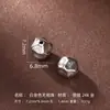 Plata 925 Chapada en Oro Patrón de Meteorito Amarillo Cuenta de la Fortuna Ovni Cuentas Sueltas para Hacer Joyería Accesorios DIY