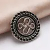 Suministro Directo de Fábrica Botones Metálicos de Pierna Alta Cosidos a Mano, Abrigos y Cortavientos de Gama Alta, Accesorios Decorativos, Botones Redondos de Diamante
