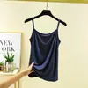Camisola de modal para mulheres, curta, justa, tamanho grande, top para primavera e verão, adequado para estudantes, blusa base preta