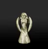 Escultura de Viento de Cobre Figura Modelo Adorno Estilo Europeo Ángel Rezando Decoración del Hogar Artesanía Estatua Decoración Diosa Entrada