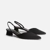 Sandalias Baotou para Mujer 2026 Nuevo Verano Sencillas Punta Fina Tacón Cuadrado Sandalias para Mujer Tacón Alto Correa Fina Moda Zapatos de una Sola Tira Talla Grande