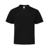 Transfronterizo Sencillo 2026 Nuevo Casual Holgado Camiseta Polo Manga Corta Verano Nuevo Color Sólido Cuello Redondo Top de Moda