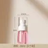 Botella de Viaje con Atomizador Fino Tónico Agua Rellenable Cosmético Hidratante Botella Vacía Portátil Humectante Pulverizador de Perfume Botella de Almacenamiento