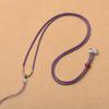 Ruyi Corda Enrolamento Ágata Branca Trançado Pingente Cordão diy Jóias Corda Hetian Jade Cordão Camisola Cadeia Linha de Jade