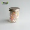 Lata para Hornear Alimento Complementario Infantil Falda de Encaje Cubierta Lateral Botella de Plástico para Dulces Galleta Galleta Galleta