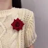 Grampo de Cabelo Rosa Romântico Presilha Bico de Pato Feminina Lateral Acessório de Cabelo Broche Joia Adorno de Cabeça