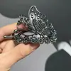 Nuevo Clip de Mariposa Retorcido Estilo Coreano Pasador para el Cabello de Mujer Pasador de Lujo Ligero de Alta Calidad Adorno para la Parte Trasera de la Cabeza Joyería al por Mayor
