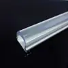 Lente Led Acrílico Personalizado de Dos Colores de Alta Transparencia, Lente Condensador de Línea Dura, Lente Óptico de Forma Especial Extruido de Pmma