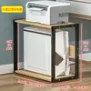 Prateleira de Armazenamento de Rack para Gabinete de Computador Multicamadas para Mesa de Escritório Doméstica, Rack de Armazenamento de Impressora de Dois Níveis