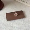 Pendientes de Copo de Nieve Azul Fresco, Simples, Compactos, de Gama Alta, Únicos, Versátiles, de Dopamina