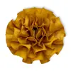 Flor de Cinta Clavel Tela Flores Plegadas Hechas a Mano DIY Pasadores para el Cabello de Niños Diademas Ropa Zapatos y Sombreros Accesorios de Flores