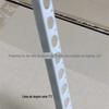 Os fabricantes produzem 1,2 cm cm não igual lado PVC Yin e Yang linha de canto 1,0 * 2 cm positivo tira de canto vendas à vista