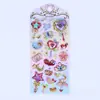 Yt-Za Dibujo Animado Lindo Película de Perla Brillante Espuma Diamante Brillante Teléfono Diario Pegatinas Decorativas Soñadoras