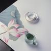 Estilo chinês PU toalha de mesa de couro mesa de centro pano acolchoado casa impermeável à prova de óleo antiderrapante anti-escaldante estilo chinês mesa de centro pano acolchoado