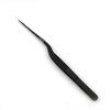 Herramienta para limpiar oídos Pinzas brazo fibra de carbono negro ultrafina cm pinzas curvas conducto auditivo cerumen