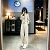 Conjunto Deportivo Casual Estilo Coreano para Mujer Otoño 2026 Nuevo Estilo Este Año Popular Artículo Caliente Chaqueta Cardigan Sudadera Conjunto de Dos Piezas