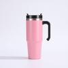 Taza de Coche de Acero Inoxidable de 30 oz Transfronteriza Taza Termo Portátil para Coche Taza con Asa de Gran Capacidad Vaso para Hielo Venta al por Mayor