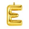 Europa y Estados Unidos caliente 18k oro real 26 letra inglesa colgante burbuja acero inoxidable joyería accesorios diy colgante de collar