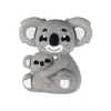 Personalização de moldes de contas de silicone 3D, montagem de cordões de contas com IP de desenhos animados de animais transfronteiriços, acessórios para joias DIY, moldes de contas soltas