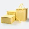 Bolsa Isolante para Bolo Personalizada para Viagem Bolsa de Gelo Espessada e Ampliada Mochila Dobrável de Grande Capacidade Caixa Térmica Comercial