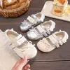 Zapatos de piel para niñas para actuaciones, zapatos de princesa para niñas para primavera y otoño, mocasines elegantes 2026 para niños, antideslizantes, suela blanda
