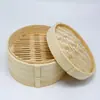 Cozedor a Vapor de Bambu Pequeno Cozinhador a Vapor Doméstico Trançado de Bambu Pequeno Cozinhador a Vapor Comercial Cozinhador a Vapor Doméstico Gaiola de Caixa para Cozinhar no Vapor Pães Cozidos no Vapor