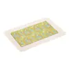 Alfombrilla de té de doble capa para salas de té, estilo chino nuevo, inspirada en Zen, para preparación en seco, camino de mesa, absorbente y resistente al calor, alfombrilla para mesa de té, soporte para tetera, posavasos para té