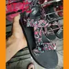 Sandalias talla grande mujer verano nuevo color combinación velcro estilo étnico sandalias 36-414243