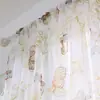 Vendas diretas da fábrica de Keqiao: estampa de borboleta colorida, estampa transparente, tecido de tela para janela para eBay e Amazon, novo produto Temu dropshipping