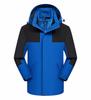 Chaqueta de Trabajo Tres en Uno con Logo Impreso Personalizado, Conjunto de Dos Piezas de Ropa de Trabajo para Hombre y Mujer, Extra Grueso, Cortavientos y Forrado de Polar
