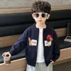 Suéter cárdigan para niños, chaqueta de punto fina de otoño, nuevo top elegante y genial para niños de otoño 2026