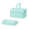 Caja de Almacenamiento Plegable para Escritorio, Estante para Almacenamiento de Papelería Estudiantil, Artículos Varios, Cesta de Almacenamiento para Cosméticos, Cesta de Alto Valor