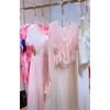 Conjunto de Moda Suave Estilo Francês para Início do Outono Top Rosa Saia de Renda Redutora de Idade Saia Estilo Hepburn Primavera e Outono de 2026