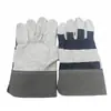 Guantes de Soldadura Resistentes al Desgaste Resistentes a Altas Temperaturas Cortos de Piel de Vaca Guantes de Trabajo para Manipulación Protección Laboral Guantes Protectores Guantes de Cuero para Soldador