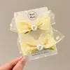 Pinza para el Pelo con Lazo de Orejas de Conejo Dulce y Linda para Niños, Niñas, Princesas, Pinza para Flequillo Frontal, Accesorio para el Cabello de Bebé Niña