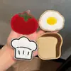 Clip de Resorte para Cabello con Lazo de Cinta de Malla Super Hada Primavera Verano Clip Superior Elegante Exquisito Clip de Princesa para Llevar Pelo Adorno para el Cabello
