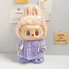 [Solo Ropa de Bebé] Ropa de Reemplazo para Muñeco de Peluche de Vinilo Labubu de 38 cm Falda Mokoko para Muñeco Labubu