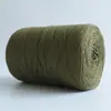 Hilo Plano de Algodón Peinado Han Meiya Tejido a Mano Hilo en Tira Hilo Hueco Cinta 250g Venta al por Mayor de Fábrica