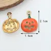Accesorios para Joyería DIY de Venta Caliente Transfronteriza Calabaza de Halloween Joyería DIY Hecha a Mano Accesorios para Joyería DIY de Esmalte Creativo
