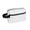 Bolsa de cosméticos de PU con patrón de lichi Spot transfronteriza, bolso de mano portátil multifuncional, bolsa de aseo impermeable de gran capacidad, bolsa de viaje
