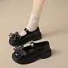 Zapatos Mary Jane de estilo retro británico para mujeres menudas, con un moderno tacón grueso y diseño versátil, perfectos para el verano de 2026