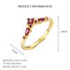 Cross-border S925 Sterling Silver Geometric Round Ring Feminino Light Luxury Zircon Butterfly Ring Europeu e Americano Moda All-match Jewelry