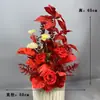 Nuevos Arreglos Florales de Piso para Decoración de Bodas, Arte Floral para Bodas, Arreglos Florales para Escenario en T, Arreglos Florales de Bienvenida para Hoteles