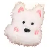 Colgante broche de peluche de dibujos animados estilo japonés West Highland, lindo accesorio de perro para ropa, zapatos, bolsos, decoración DIY, exhibición de puesto, accesorio para caja de regalo
