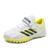 Nuevos Zapatos de Fútbol para Niños Niñas Clavos Triturados para Estudiantes de Primaria y Secundaria Clavos Triturados Tenis de Entrenamiento en Césped Tenis Planos para Niñas